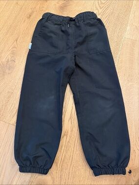 Jan & Jul Rain Pants - Kids Black 5T